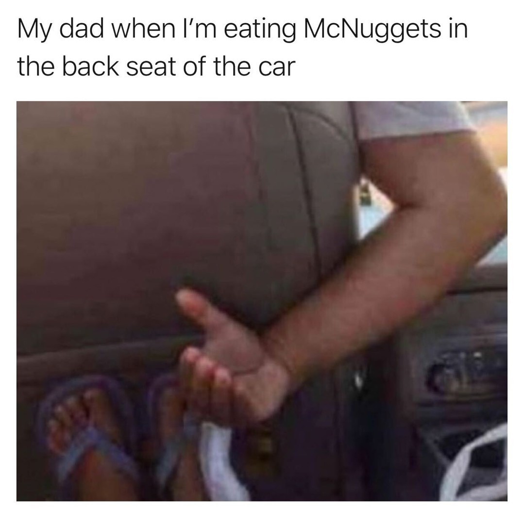 40 Stereotypical Middle Class Dad Memes That Will Never Go Out Of Style 9 Eating mcnuggets