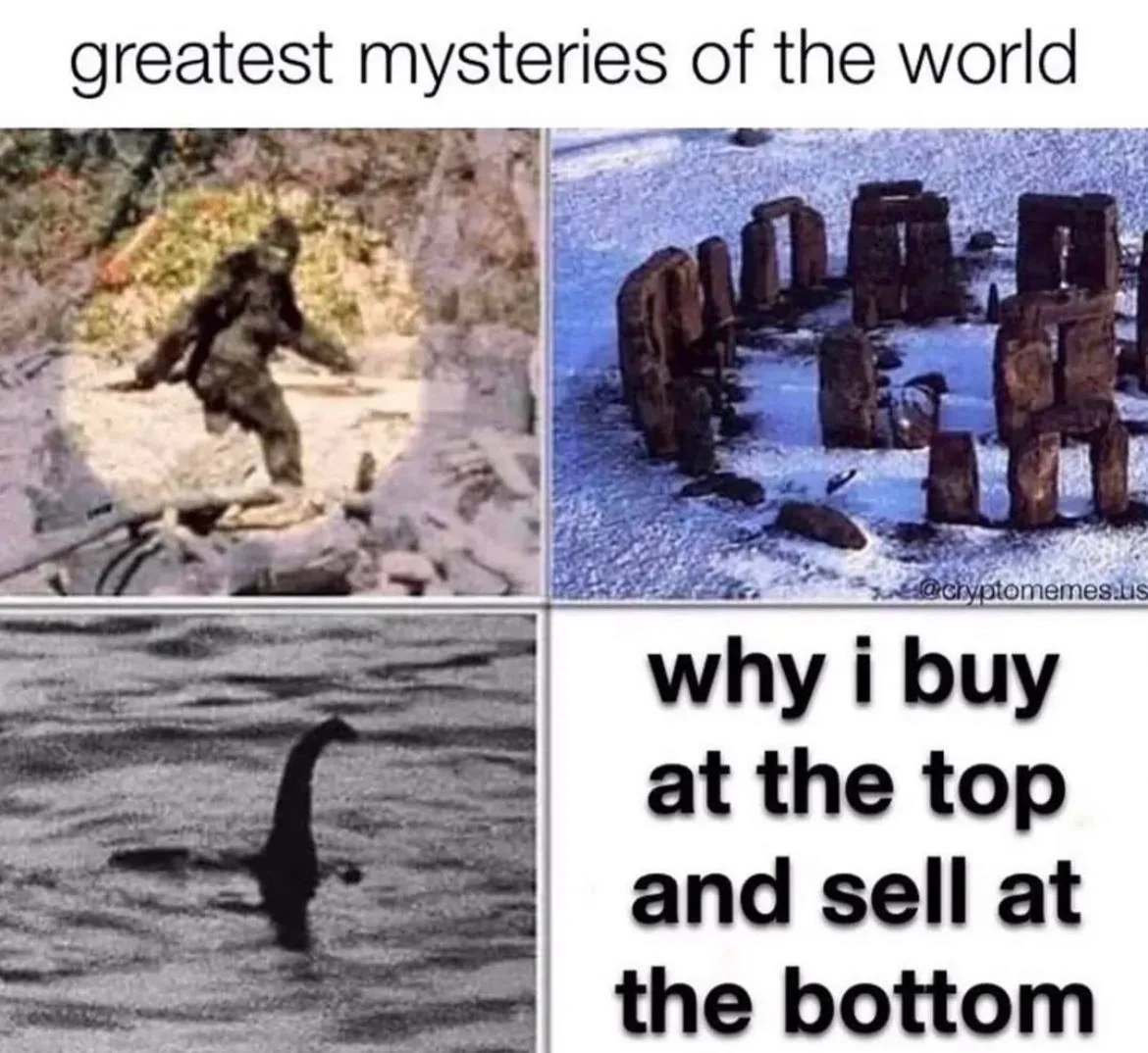 35 Dankest Crypto Memes Guaranteed To Mine Laughter 5 Greatest mysteries of the world