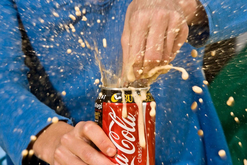 Soda explosion - Images That You Can Actually Hear