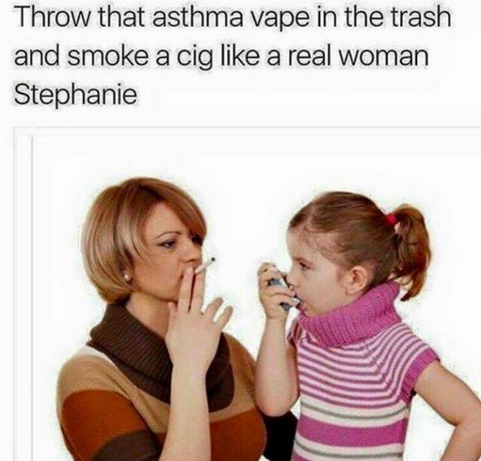 Throw that asthama