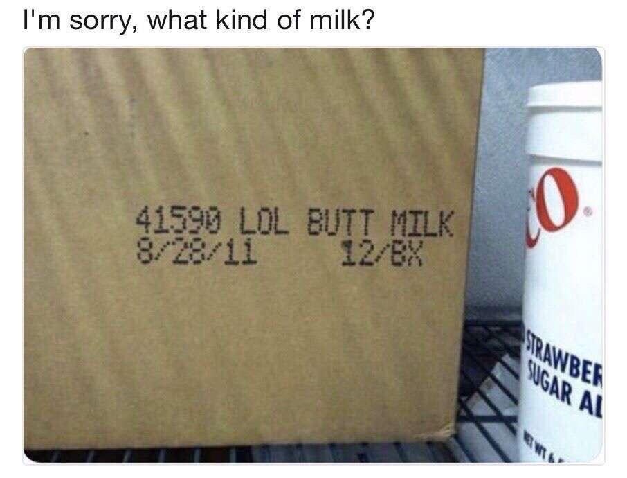 25 Ridiculously Funny Memes That Will Test Your Composure 25 WHat kind of milk
