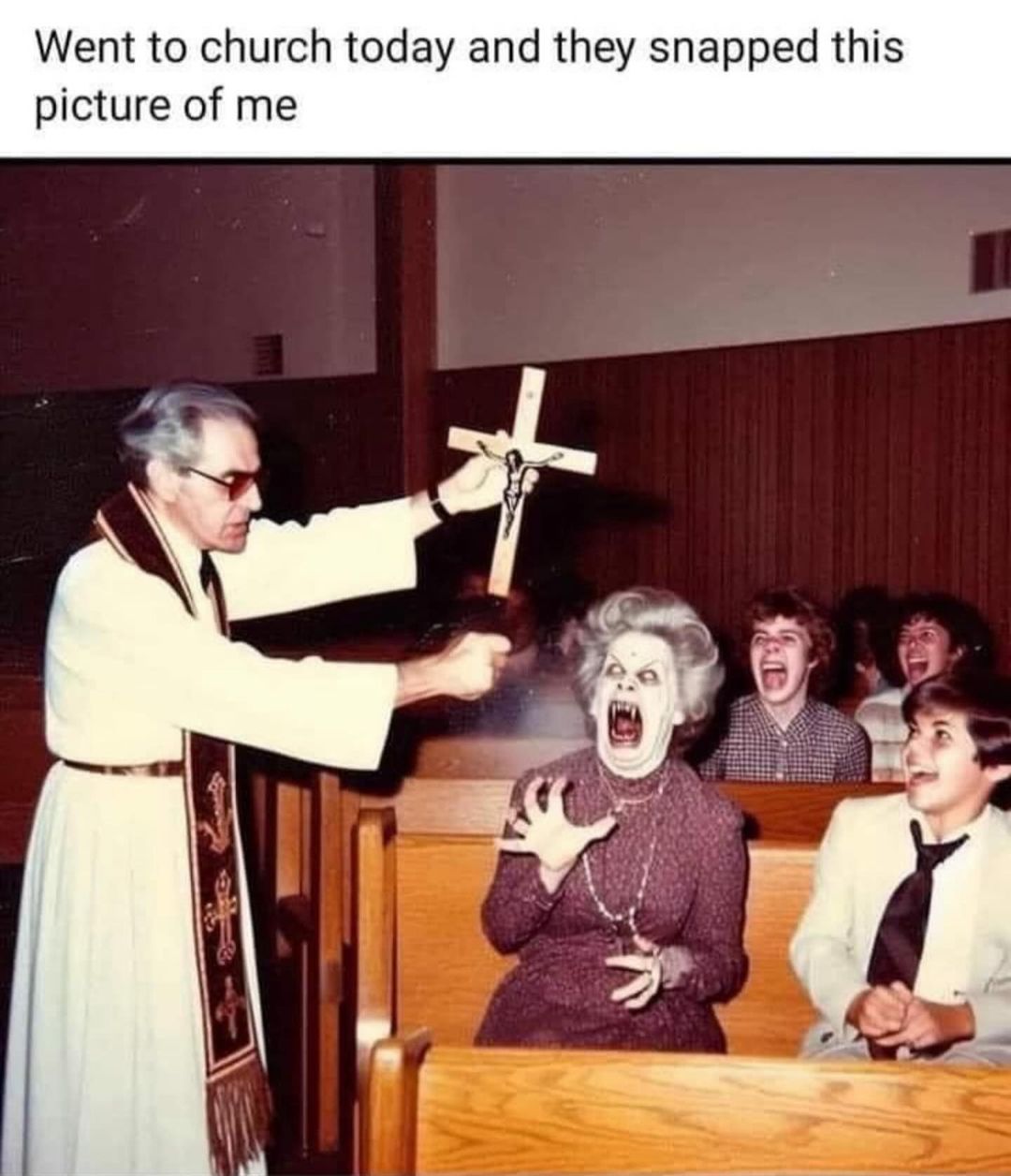 20 Funny Horror Memes to Get You Through the Scariest Week of the Year 16 Went to church today - Funny Horror Memes
