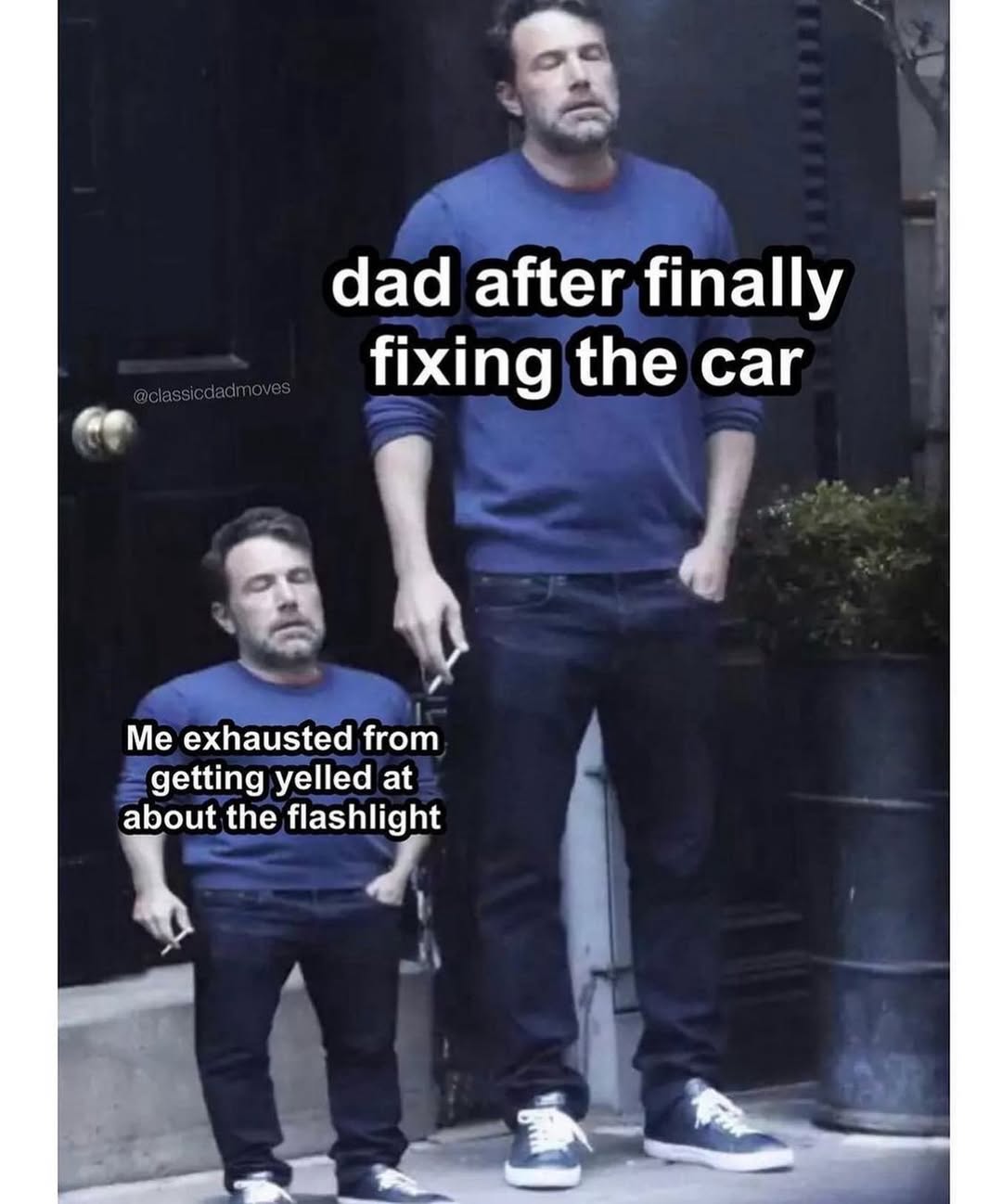 40 Stereotypical Middle Class Dad Memes That Will Never Go Out Of Style 5 dad after finally fixing the car