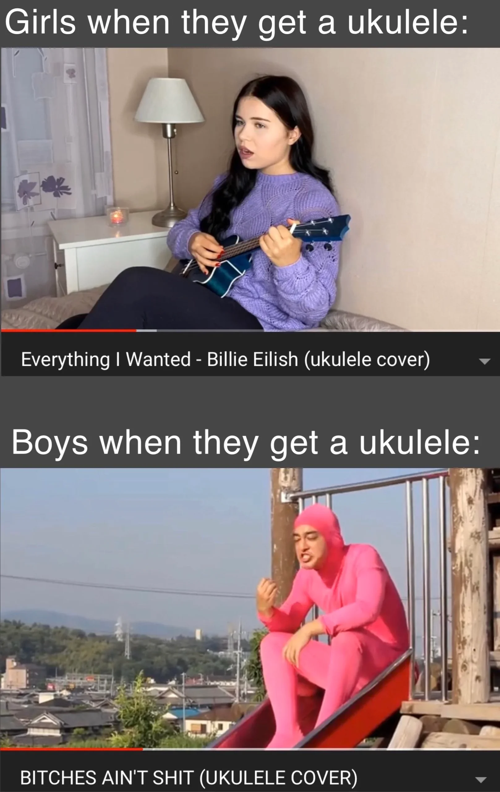 40 Girls vs Boys Memes That'll Make You Laugh Out Loud 38 get ukelele