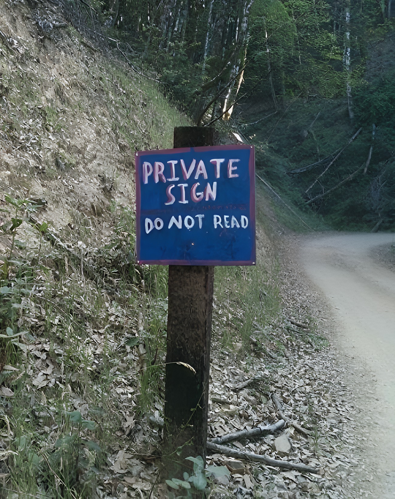 30 Unexpected Signs That Will Totally Throw You Off 23 private sign