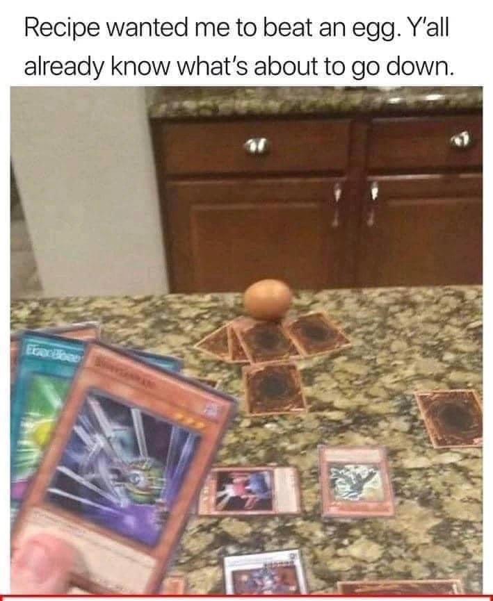 20 Memes That Are Totally Off the Wall (and Still Hilarious) 2 Beat an egg