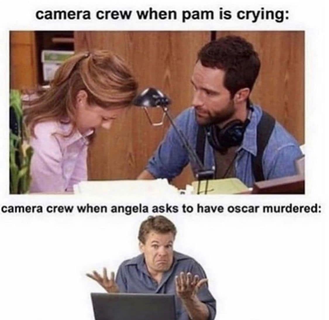 30 “The Office Memes" Even Michael Scott Would Approve Of 2 Camera crew - The Office Memes