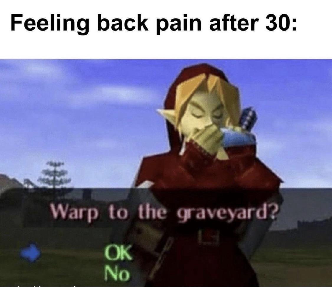 20 Memes That Are Totally Off the Wall (and Still Hilarious) 3 Feeling backpain