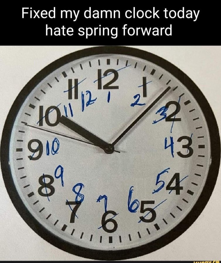 25 Memes That Will Have You Laughing Harder Than a Kid on a Sugar Rush 22 Fixed my clock