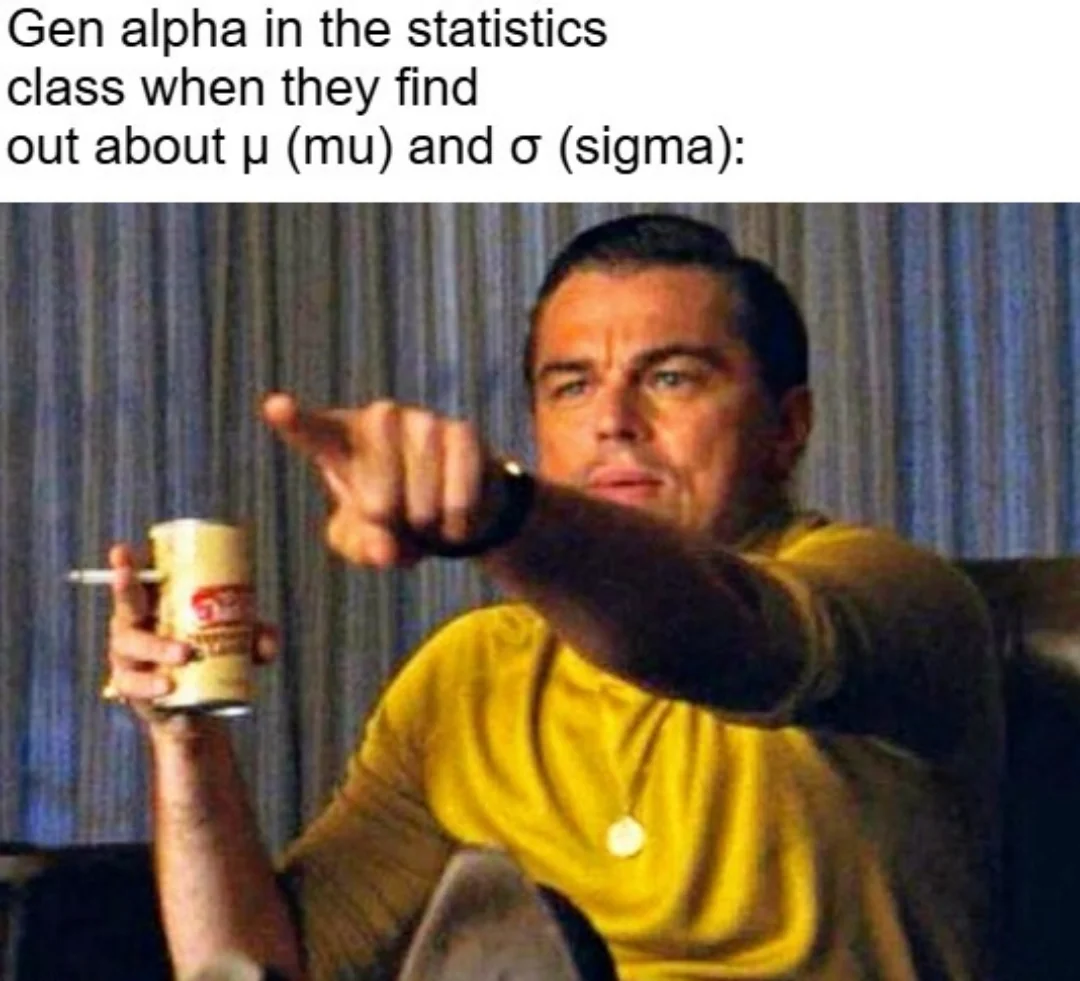 28 Silly Memes That Will Make You Wonder What's So Funny 25 Gen alpha in staistics calss