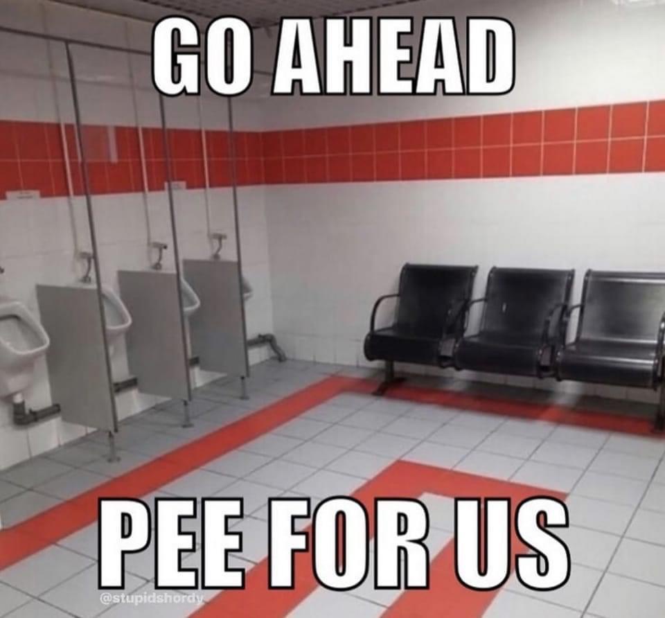 20 Pee Memes That’ll Break Your Bladder with Laughter 5 Go ahead - Pee Memes