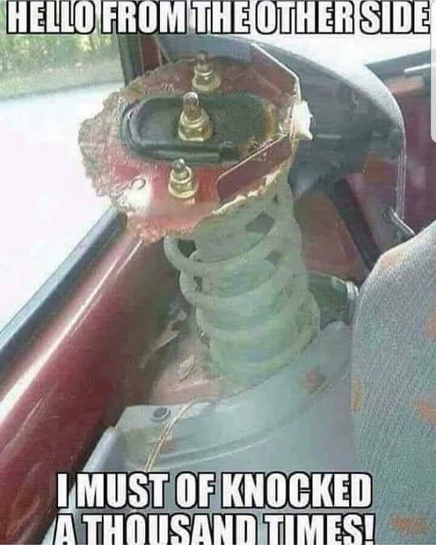20 Car and Mechanic Memes That’ll Leave You in Tire-Screeching Laughter 9 Hello from the other side - Car and Mechanic Memes