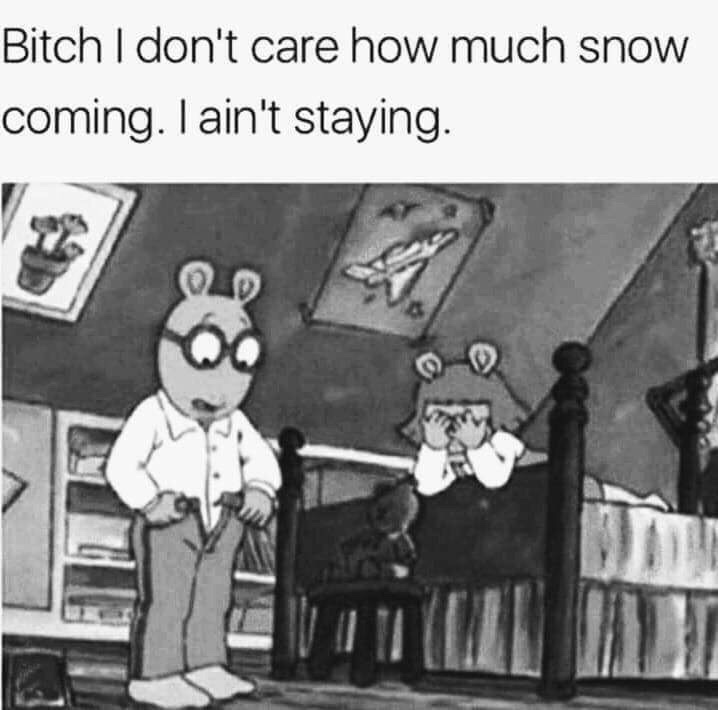 22 Memes You Won’t Be Able to Unsee (Good Luck!) 4 I dont care how much snow is coming