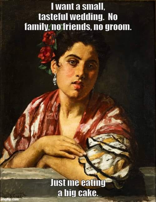 20 Clever Art Memes That Could Hang in a Museum of Humor 13 Tasteful wedding - Clever Art Memes