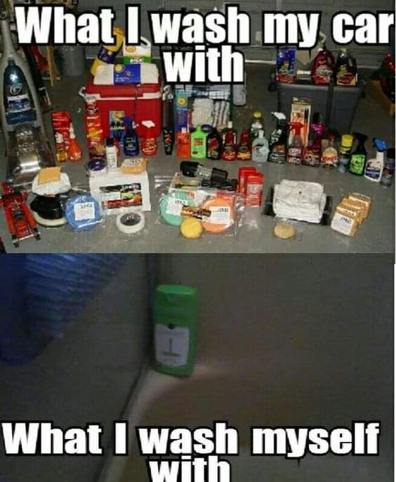 20 Car and Mechanic Memes That’ll Leave You in Tire-Screeching Laughter 21 What I wash my car with - Car and Mechanic Memes