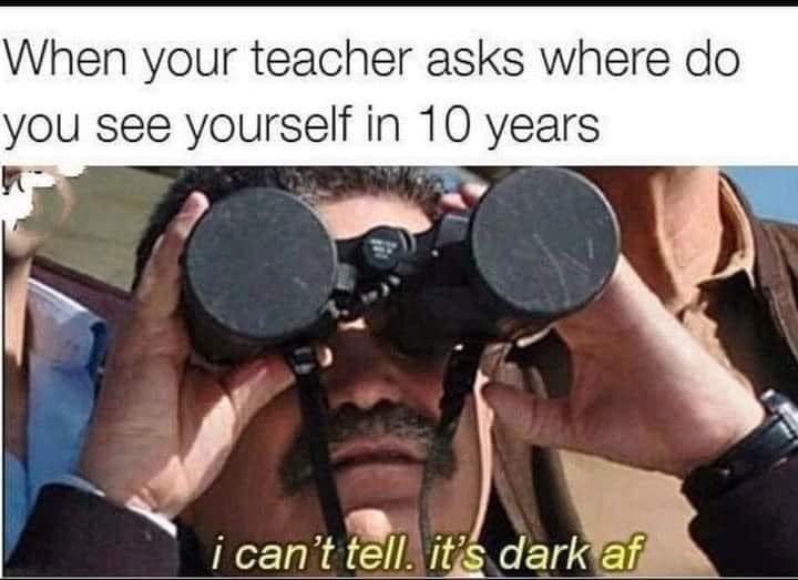 23 Memes to Scroll Through While Avoiding Responsibility 23 When teacher asks you