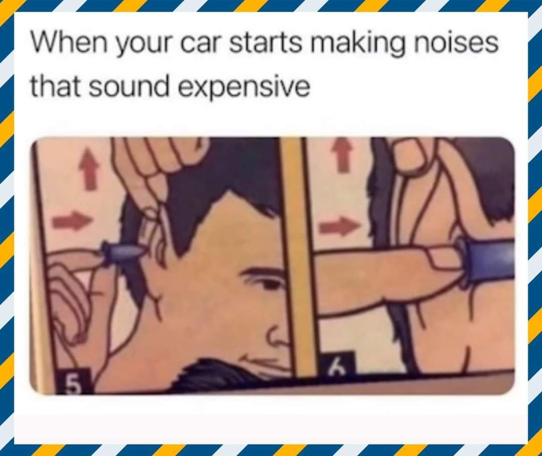 20 Car and Mechanic Memes That’ll Leave You in Tire-Screeching Laughter 4 car starts making noises - Car and Mechanic Memes