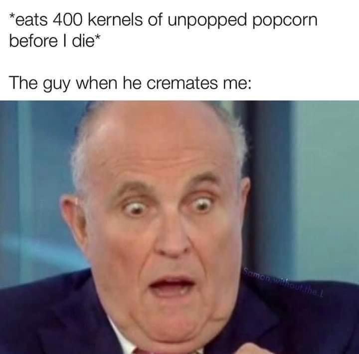 23 Memes to Scroll Through While Avoiding Responsibility 5 eats popcorn