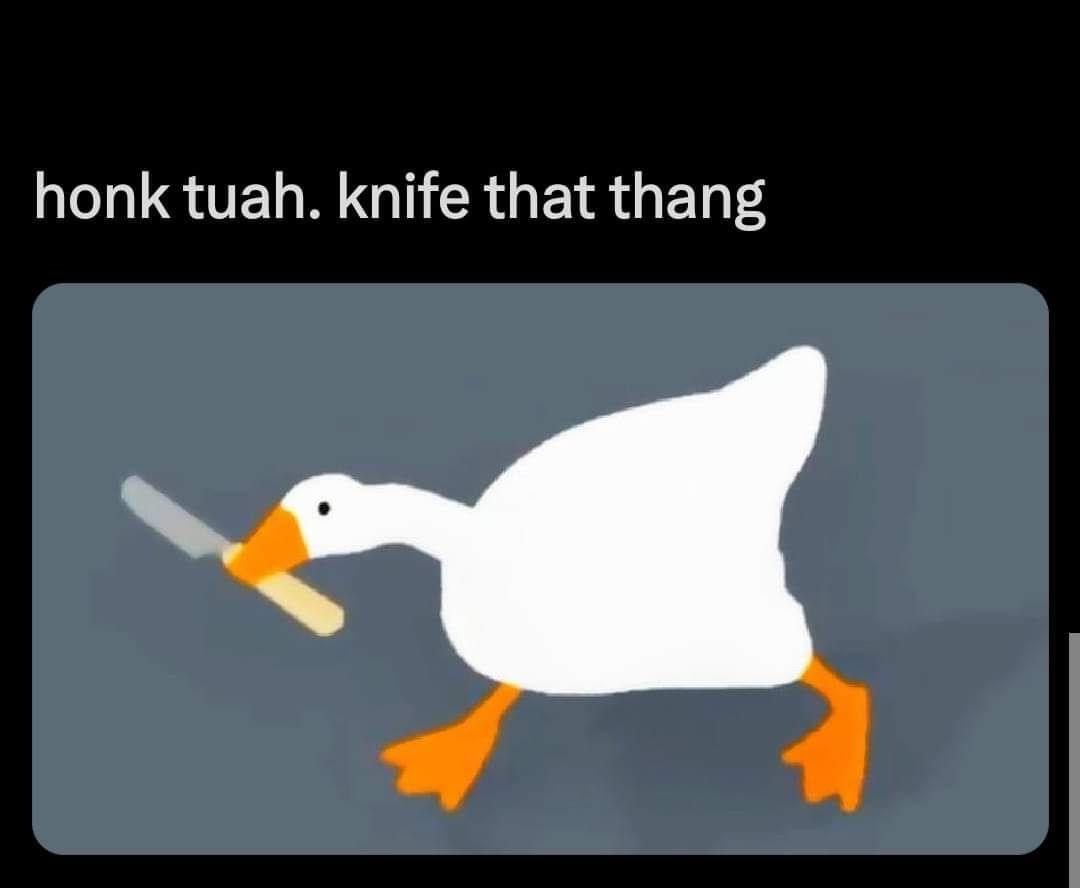 20 Memes So Chill, They’ll Melt Your Stress Away 10 knife that thang