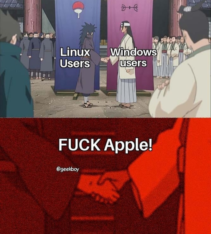 20 Tech Related Memes That’ll Have You Crashing from Laughter 9 linux users and windows user - Tech Related Memes