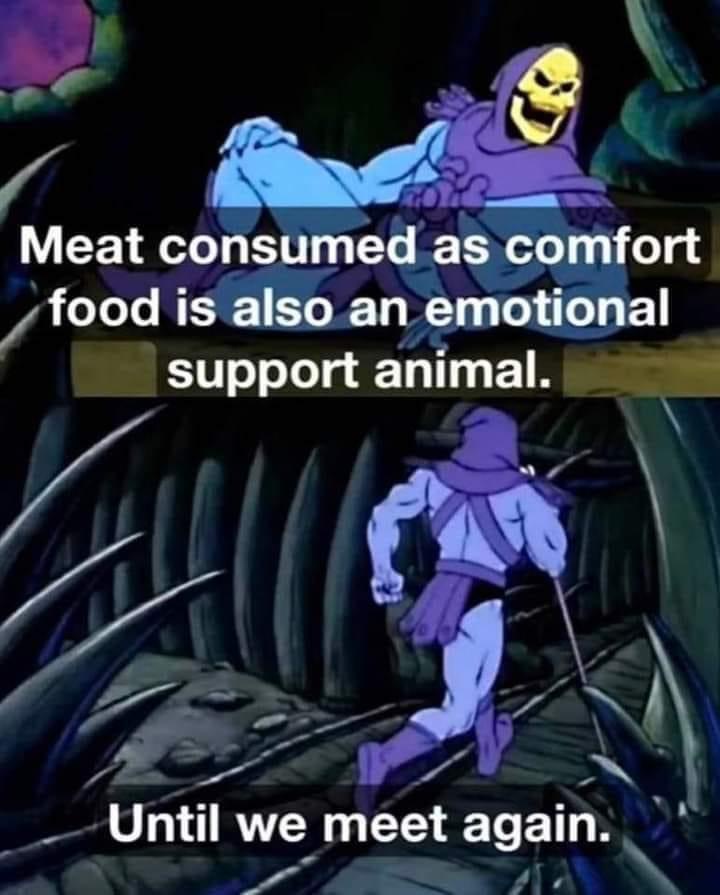 20 Memes So Chill, They’ll Melt Your Stress Away 13 meat consumed