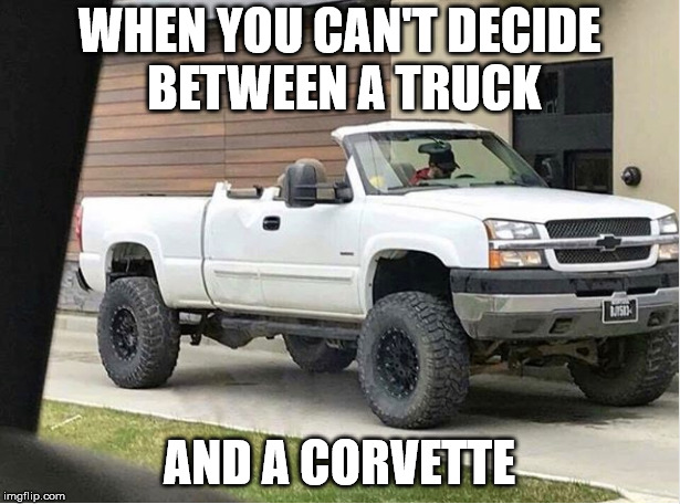 20 Chevy Memes That'll Rev Up Your Laughter Engine 18 ruck and corvette