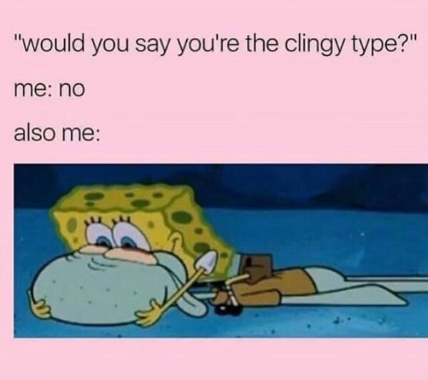 20 Memes to Keep You Entertained When Nothing Else Will 2 Clingy type
