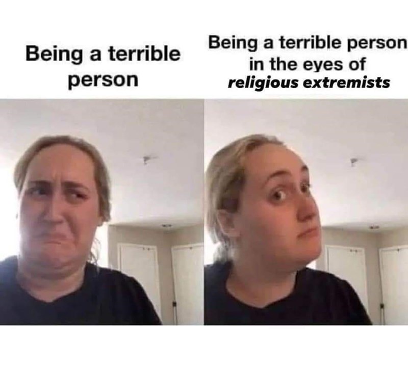 15 Memes That Are Both Chaos and Comfort 1 Being a terrible person