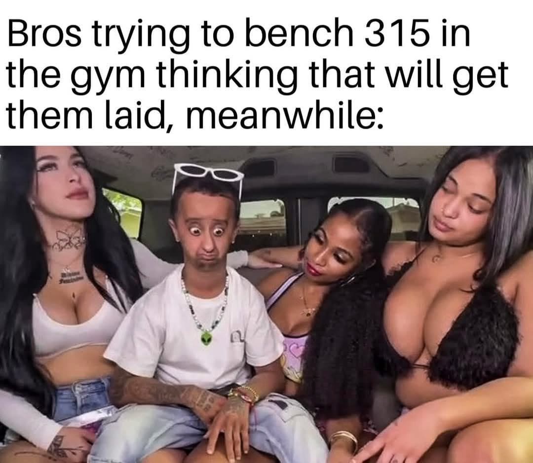 20 Memes That Feel Like a Rollercoaster Without a Seatbelt 6 Bros trying to bench