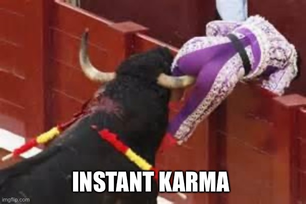 25 Karma Memes for Those Who Believe in Cosmic Payback 25 Bull karma