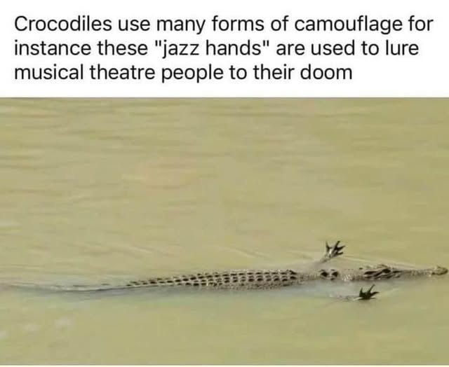 26 Memes That’ll Drag You into a Rabbit Hole of Laughter 6 Crocodiles use many forms