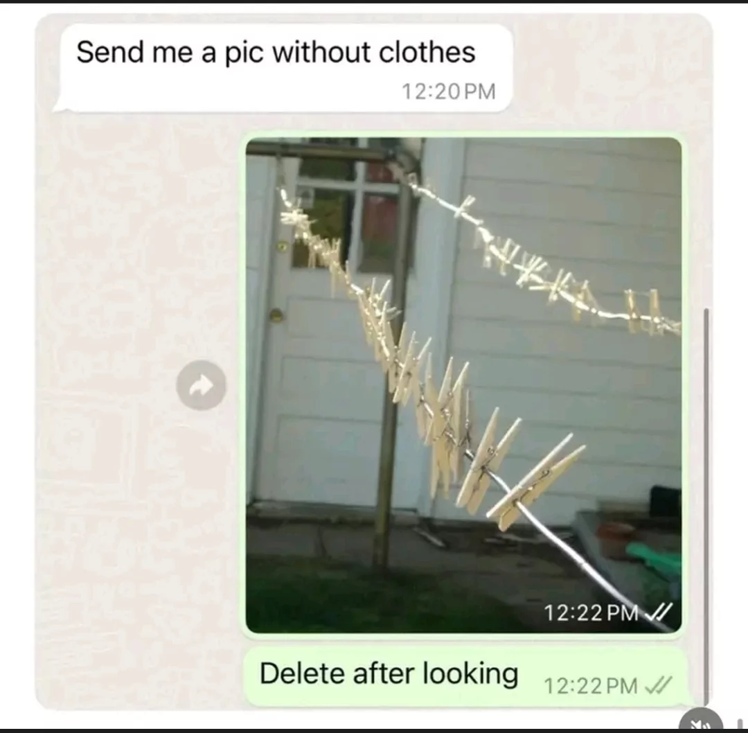 Delete after looking