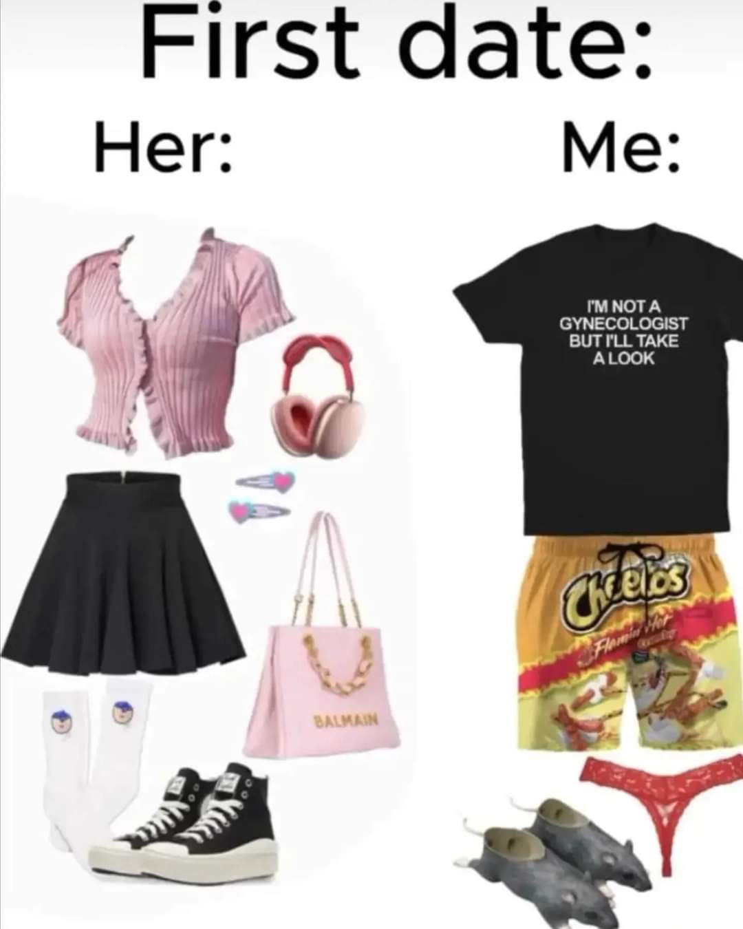 20 Memes Floating in a Sea of Nonsense 9 First date