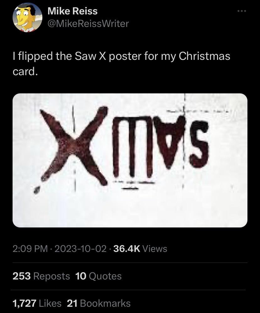 20 Random Memes to Laugh Through Inflation and Festive Chaos 7 Flipped the saw poster