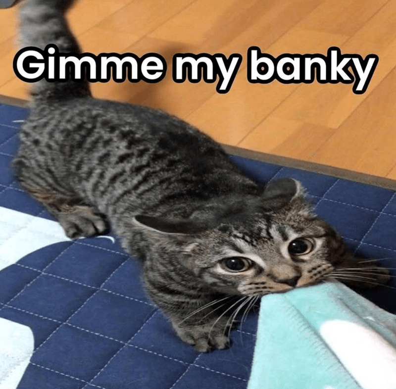Gimme my banky
