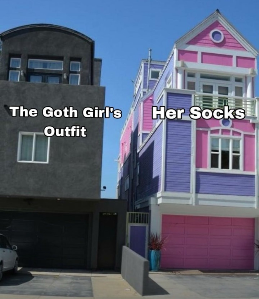 20 Memes That Are the Perfect Mix of Dumb and Brilliant 2 Goth girls outfit