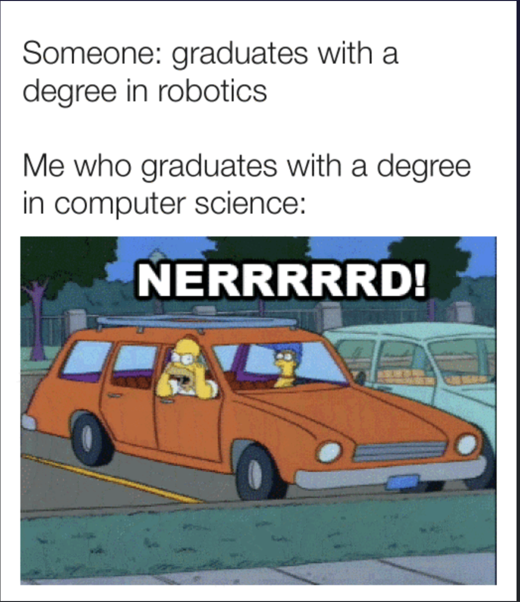 Graduates in robotics