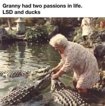20 Twisted Memes That Went Way Darker Than You’d Expect 5 Granny had two passions - Twisted Memes