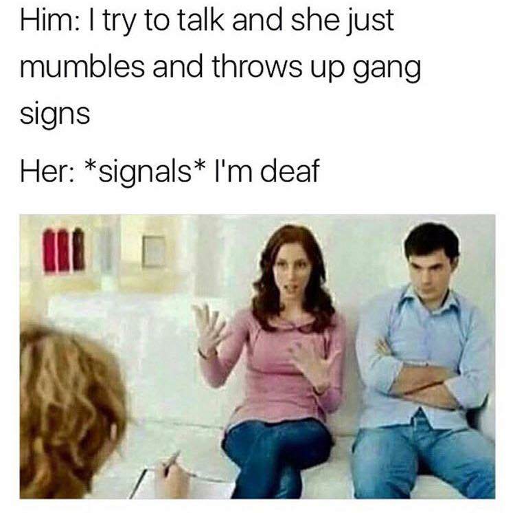 Im deaf