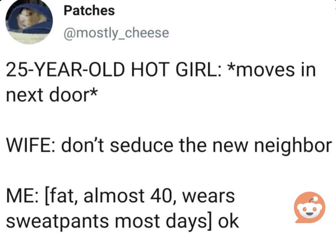 Moves in next door