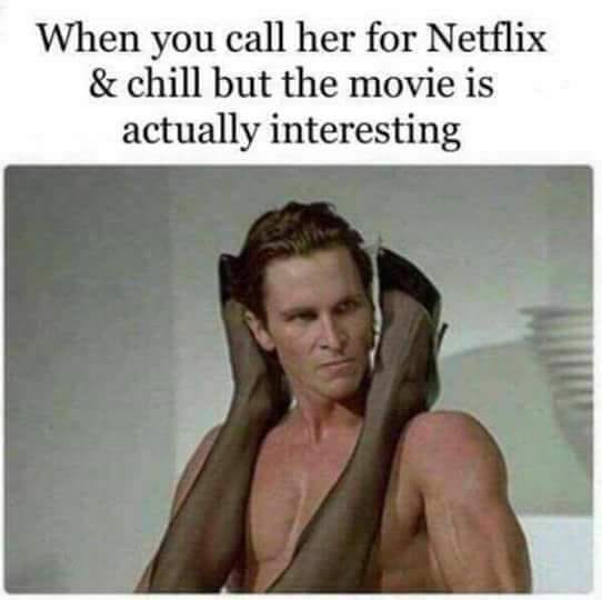 20 Memes That Dare to Be a Little Naughty 12 Netflix and chill