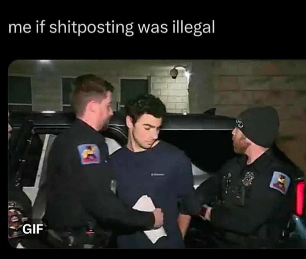 24 Twisted Memes That Went to Places You Never Saw Coming 13 Shitposting was illegal - Twisted Memes