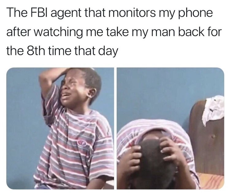 the fbi agent that monitors my phone