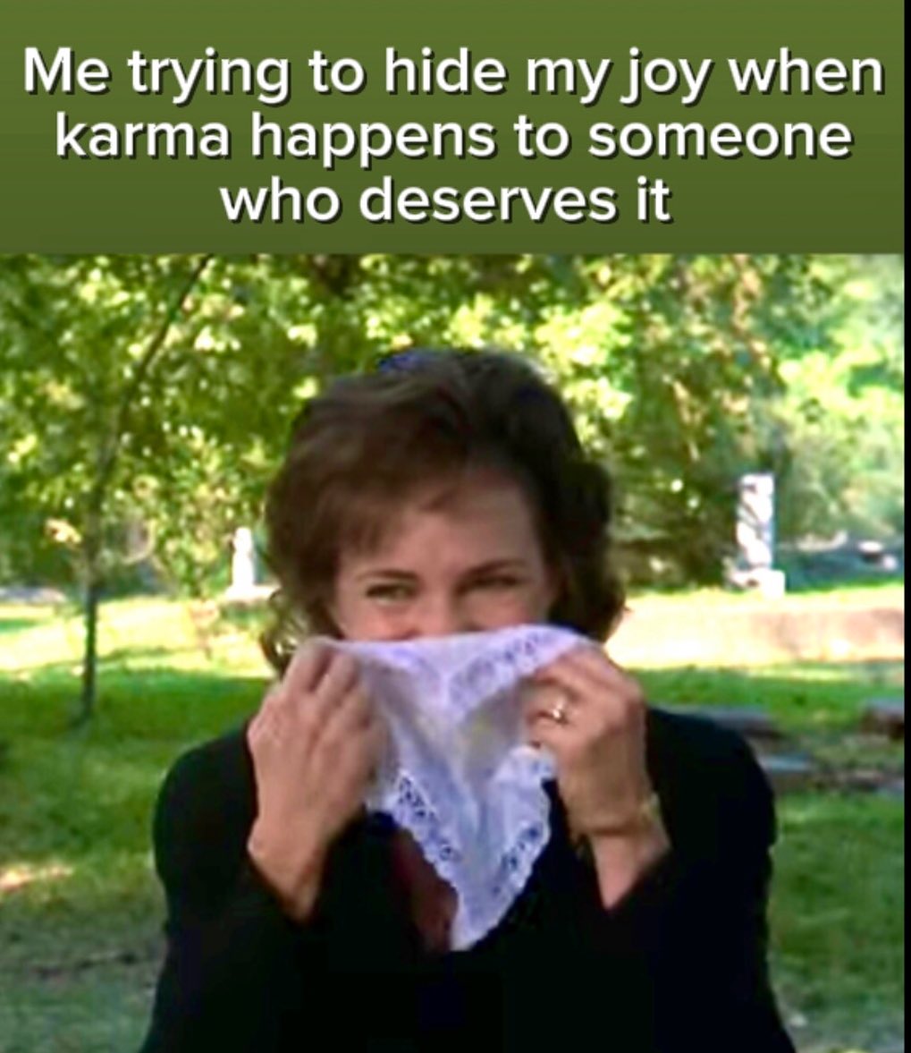 25 Karma Memes for Those Who Believe in Cosmic Payback 26 Trying to hids joy