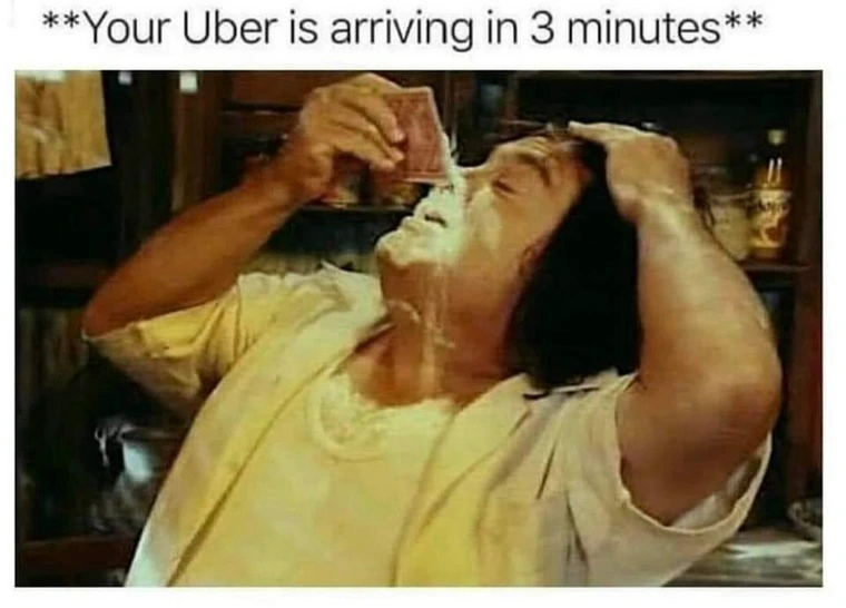 23 Memes That Are Like Abstract Art for Your Brain 18 Uber is arriving