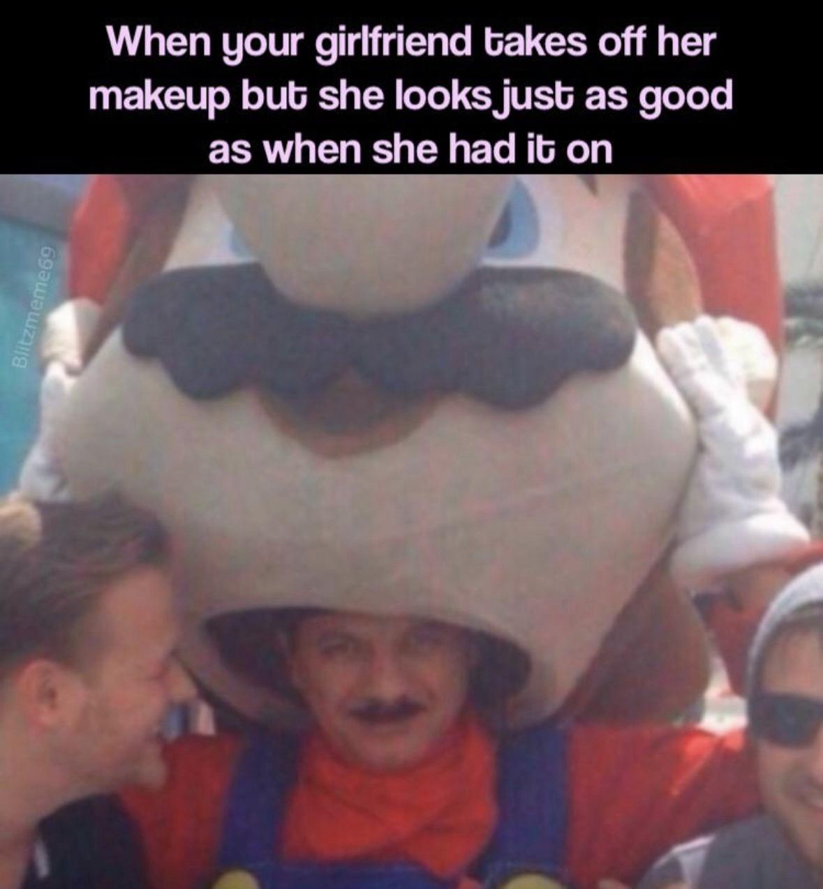 When your girlfriend takes off