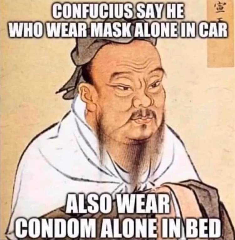 25 Wise Man Memes That Prove Wisdom Comes with a Side of Humor 18 ar mask alone