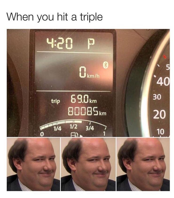 35 Memes That Take 'Unfiltered' to a Whole New Level 33 hen you hit a triple