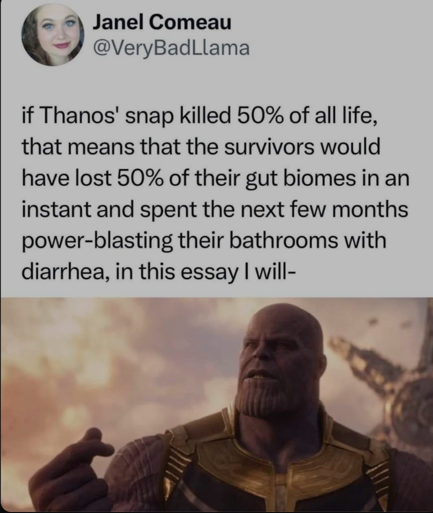 20 Memes That’ll Make You Laugh and Then Overthink Everything 8 if thanos