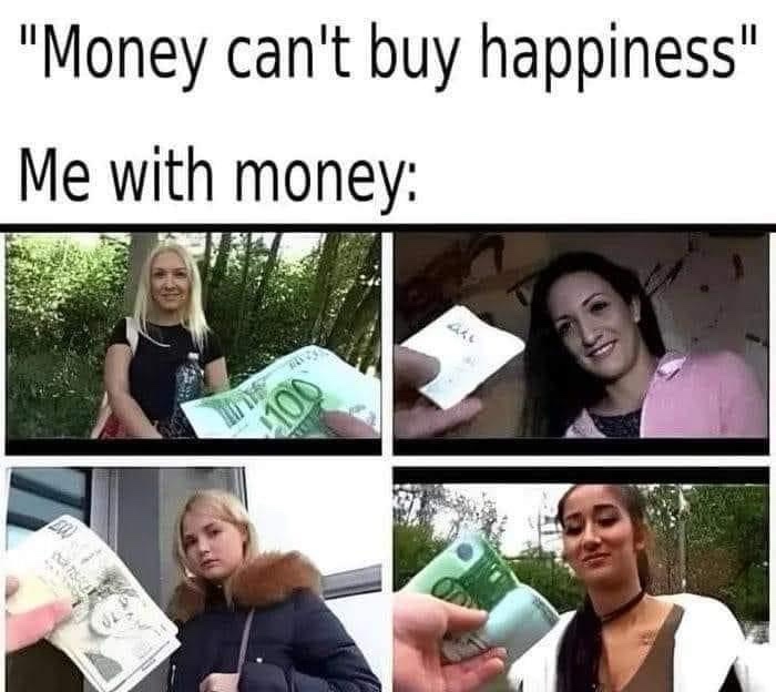 20 Memes That’ll Make You Laugh Before You Overthink Them 9 me with money